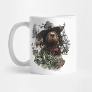 German Wirehaired Pointer , Hunting dog Mug